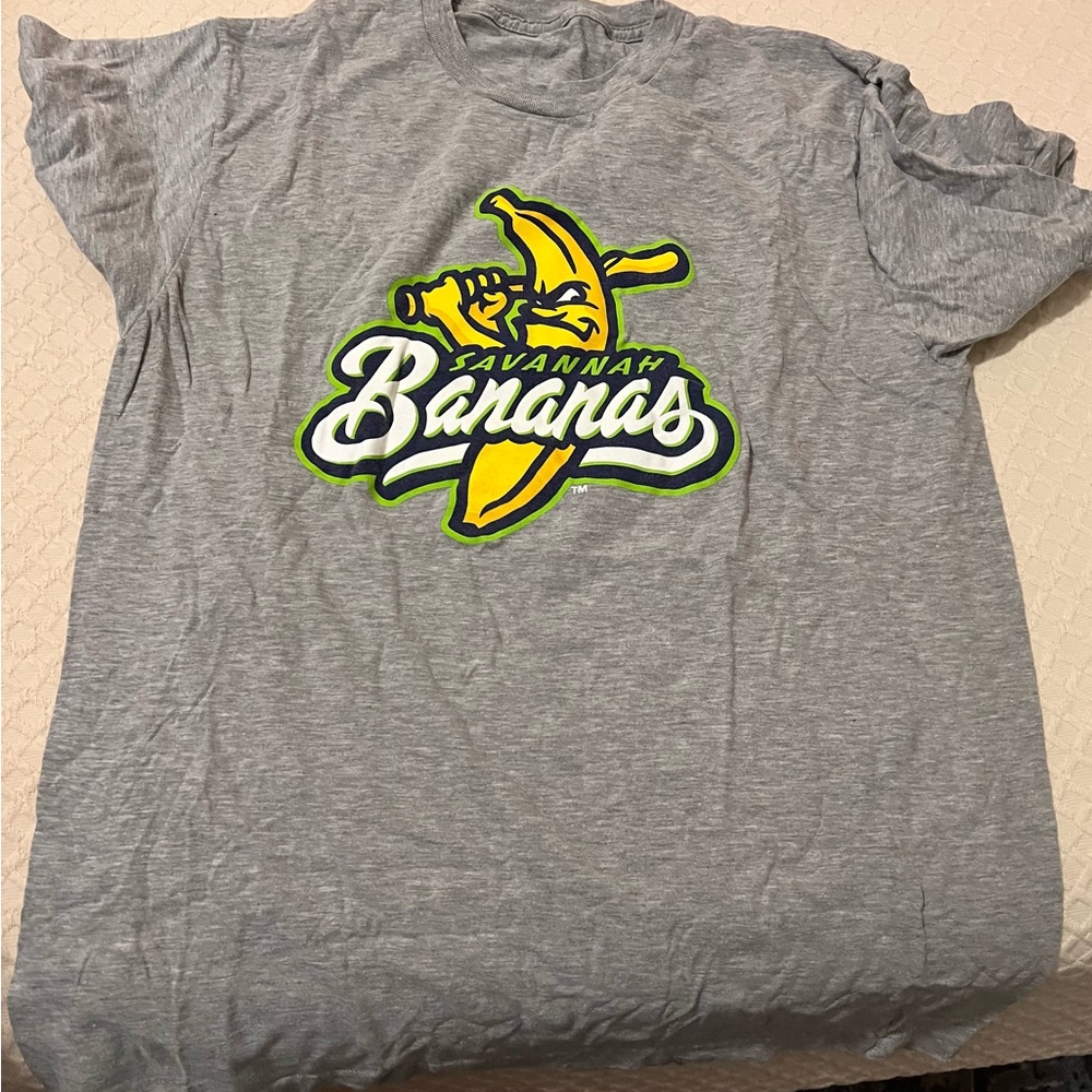 Savannah Bananas Gray Short Sleeve Tee